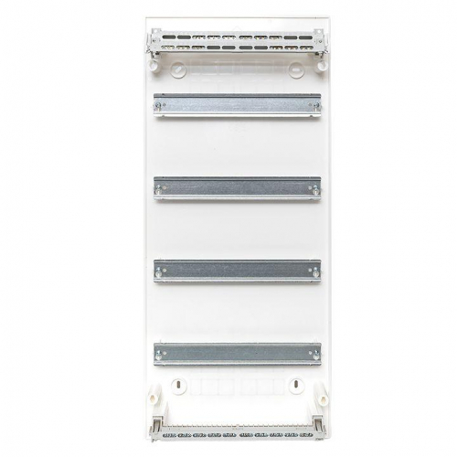 Щит распределительный навесной Unix 4х12мод. IP41 бел. дверь PROxima EKF ux-4x12-nw фото 2