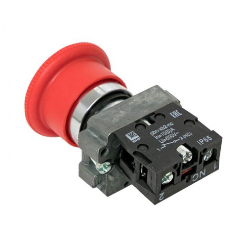 Кнопка "Грибок" BS542 NC IP65 поворотн. красн. PROxima EKF xb2-bs542-65 фото 6