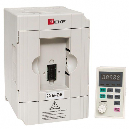 Преобразователь частоты 2.2/4кВт 3х400В VECTOR-100 PROxima EKF VT100-2R2-3B фото 7