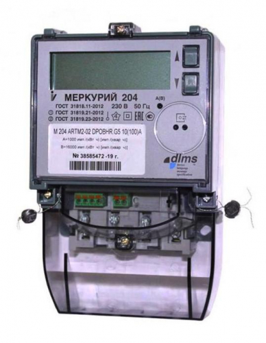 Счетчик Меркурий 204 ARTM2-02 POB.G