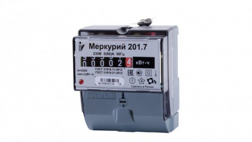 Счетчик Меркурий 201.7