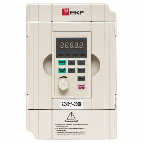 Преобразователь частоты 2.2/4кВт 3х400В VECTOR-100 PROxima EKF VT100-2R2-3B фото 12
