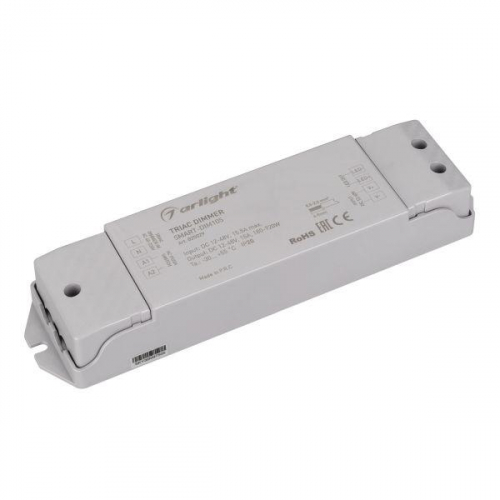 Диммер SMART-DIM105 (12-48А 15А TRIAC) IP20 пластик Arlight 025029 фото 2