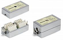 Адаптер CA-IDC-C5e-SH-F-WH (coupler) проходной Dual IDC экранир. кат. 5e 4 пары Hyperline 23534