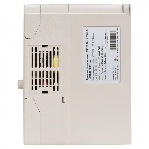 Преобразователь частоты 2.2/4кВт 3х400В VECTOR-100 PROxima EKF VT100-2R2-3B фото 15