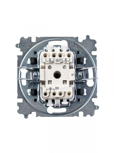 Выключатель 2-кл. СП Levit IP20 кофе макиато/бел. ABB 2CHH590545A6018 фото 4
